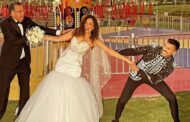 الصور الأولى من حفل زفاف حسن أبو الروس بطل مسلسل بـ100 وش على غادة والي في الملاهي