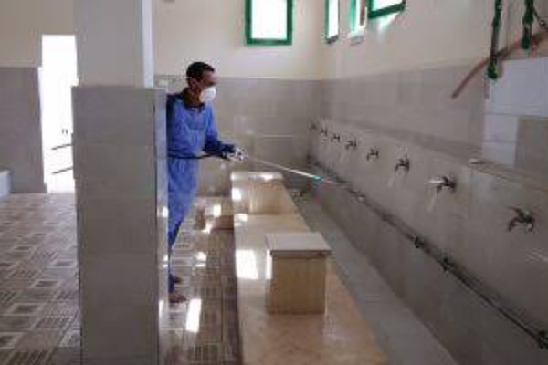 إجراءات المساجد : فتح دورات المياه بعد غلقها منذ بداية أزمة كورونا