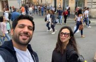 النجمة إيمي سمير غانم مع زوجها حسن الرداد وليلى علوى: شكرا لإسعادى ومن جعلنى أبتسم