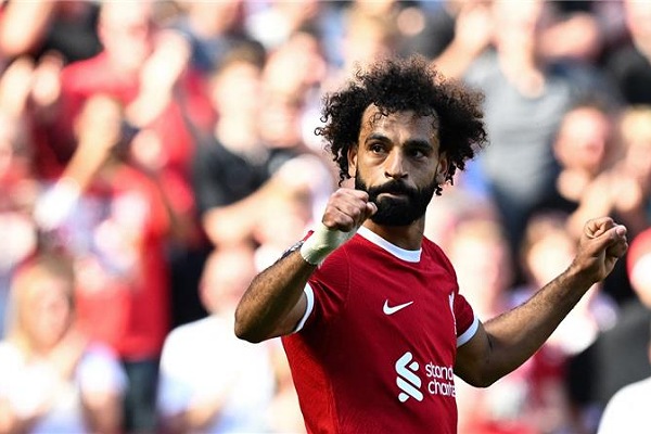 محمد صلاح يحقق 3 أرقام قياسية بعد هدفه أمام وست هام في الدوري الإنجليزي