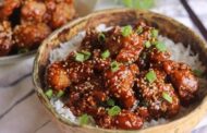 طريقة عمل الدجاج الصيني بالخضار والسمسم